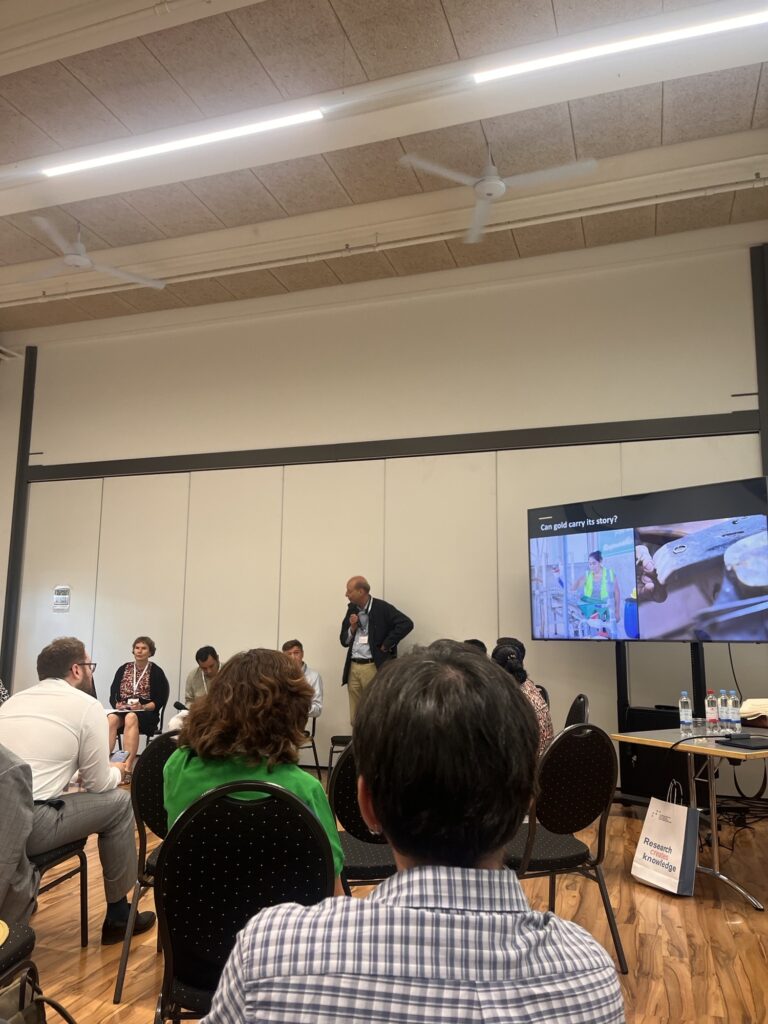 Vortrag an einer Konferenz in Bern von der Wyss Academy for Nature